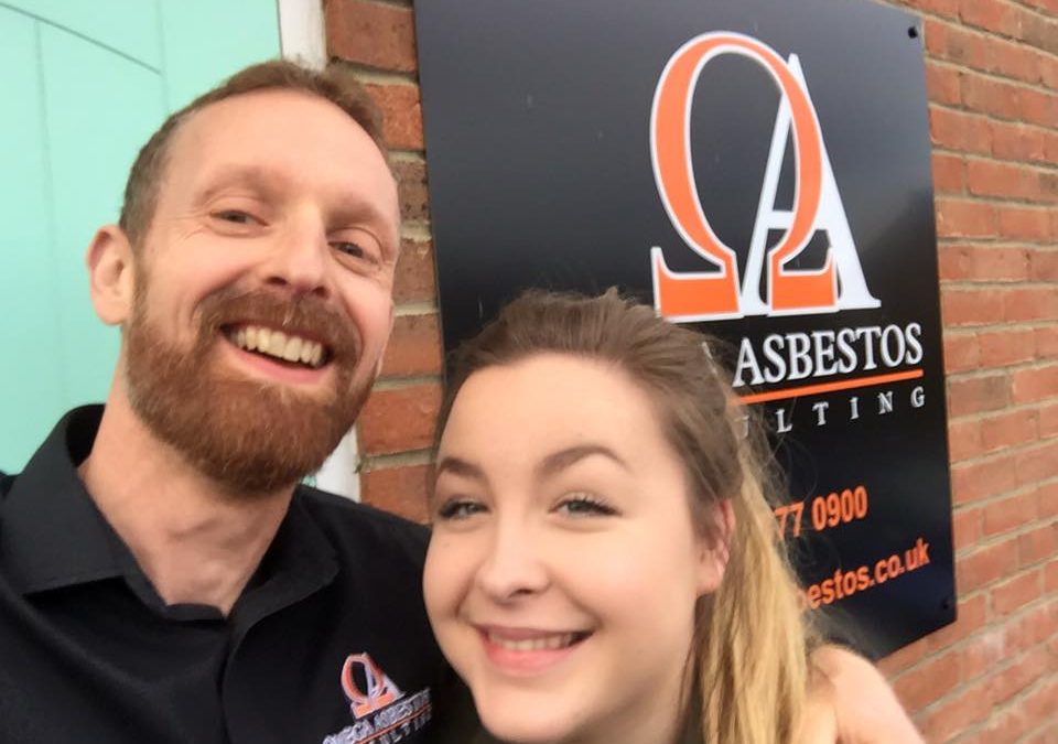 Omega have employed our first apprentice Megan Temperley